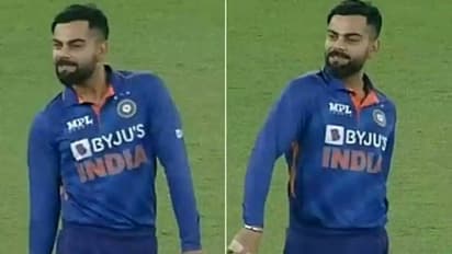 IND vs WI: പുഷ്പ നൃത്തം അവസാനിക്കുന്നില്ല, ഗ്രൗണ്ടില് അല്ലു അര്ജ്ജുനെ അനുകരിച്ച് കോലി