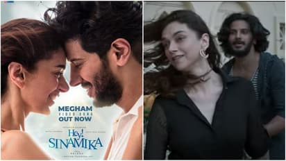 'மலையாள கரையின் ஓரம்' புயல் காற்றில் காதல் வலை வீசும் துல்கர்..ஹே சினாமிகா ரொமாண்டிக் சிங்கிள்..