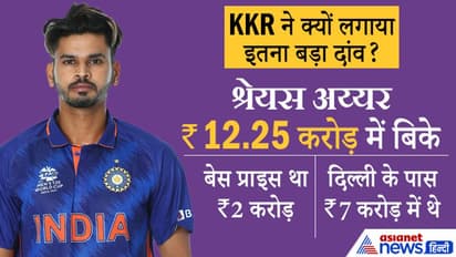 IPL Nilami 2022: KKR ने श्रेयर पर क्यों खर्च कर दिए 12.25 करोड़ रुपए, क्या यह तो नहीं सबसे बड़ी वजह