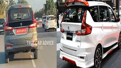 2022 Maruti Suzuki Ertiga facelift हुई स्पॉट, बड़े बदलावों के साथ देखें कब होगी लॉन्च