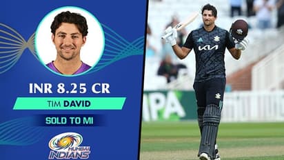 IPL 2022 Mega Auction: Who is Tim David, the cricketer from Singapore signed by Mumbai Indians