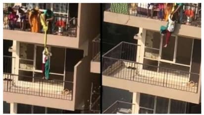 விபரீதத்தில் சிக்கிய குழந்தை...பொறுப்பற்ற தாயின் செயலா...? கொந்தளிக்கும் நெட்டிசன்கள்...வைரல் வீடியோ...!!