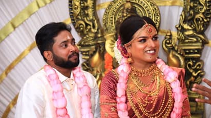 Valentine's Day Wedding:  ട്രാൻസ്ജെൻഡർ വ്യക്തികളായ മനുവും ശ്യാമയും വിവാഹിതരായി