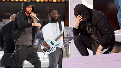 Super Bowl 2022 Half Time: Eminem kneels amidst NFL controversy rumours; NFL says it was aware