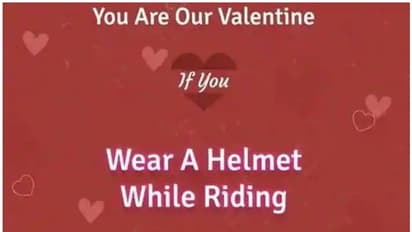 Valentine's Day: വാലന്റൈൻസ് ഡേയിൽ വ്യത്യസ്ത സന്ദേശവുമായി മുംബൈ പൊലീസ്