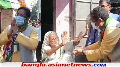 'ব্যালটবক্স থেকে জোড়া ফুলই বেরোবে', জল নিকাশিকে হাতিয়ার করে প্রচারে মহেশতলার তৃণমূল প্রার্থী