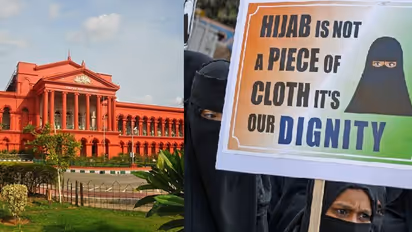 হিজাব ইস্যুতে অন্তর্বর্তী আদেশ, কর্ণাটক হাইকোর্টে শুনানি মঙ্গলবার পর্যন্ত মুলতুবি