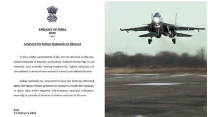 Latest Ukraine updates : യുക്രൈനിലുള്ള ഇന്ത്യക്കാർ തൽക്കാലം മടങ്ങണമെന്ന് ഇന്ത്യൻ എംബസി