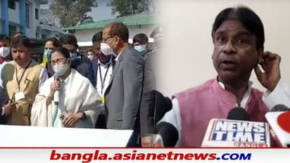 পক্ষপাতিত্বের অভিযোগে পড়ল জল, মমতার উত্তরকন্যার বৈঠকে বিজেপি সাংসদের উপস্থিতিতে শোরগোল