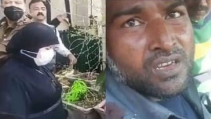 எங்க போறீங்கன்னு கேட்டது குத்தமா..? ஹிஜாப் போட்டு வெளிநாட்டு பெண் செய்த ‘ரகளை’