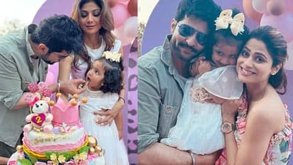 ಶಿಲ್ಪಾ ಶೆಟ್ಟಿ ಮಗಳ ಬರ್ತ್‌ಡೇಯಲ್ಲಿ ಶಮಿತಾ ಶೆಟ್ಟಿ ಜೊತೆ ರಾಕೇಶ್ ಬಾಪಟ್!