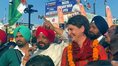 Priyanka seen applauding Channi's 'UP ke Bhaiyya' jibe, Congress faces flak