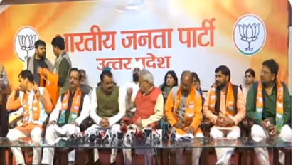 यूपी चुनाव :बसपा सरकार के दर्जा प्राप्त मंत्री सुजय त्रिपाठी बीजेपी में शामिल, कई और संगठनों का मिला समर्थन