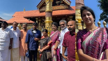 Sabarimala: ചിരഞ്ജീവിക്കൊപ്പം വന്നത് യുവതിയല്ല: വിവാദങ്ങൾ തള്ളി ദേവസ്വം ബോർഡ് പ്രസിഡൻ്റ്