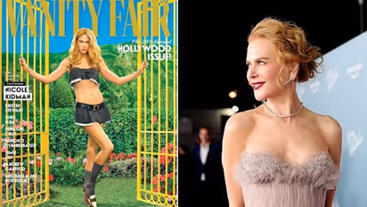 Nicole Kidman's schoolgirl-like Vanity Fair cover shoot sparks outrage