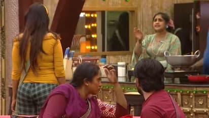 biggboss ultimate : 'பொருளை வாங்கி கொண்டு போட்டு கொடுக்கும் ஜூலி'...கழுவி ஊற்றும் வனிதா..