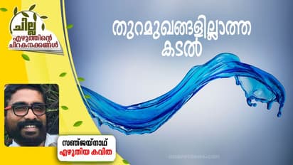 Malayalam Poem :  തുറമുഖങ്ങളില്ലാത്ത കടല്‍,   സഞ്ജയ്‌നാഥ് എഴുതിയ കവിത