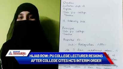Karnataka hijab row: PU college lecturer resigns after college cites HC's interim order