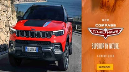 Jeep Compass Trailhawk : ജീപ്പ് കോംപസ് ട്രെയിൽഹോക്ക് ഫെയ്‌സ്‌ലിഫ്റ്റ് ടീസര്‍ എത്തി, ലോഞ്ച് ഉടന്‍