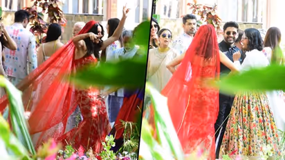 Shibani Dandekar breaks into dance after becoming Farhan Akhtar’s wife; see pics