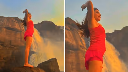Samantha Ruth Prabhu's latest photos in swimsuit at Kerala's Athirappilly Falls is a must watch