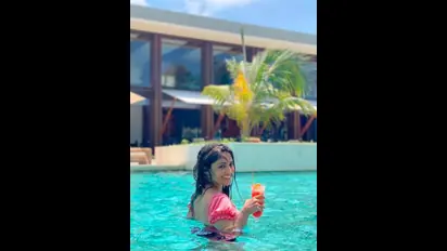 Reba monica maldives ನನ್ನ ಗಂಡ ವಾಟರ್‌ ಗೇಮ್‌ನ ಡಬ್ಬಾ ತರ ಆಡುತ್ತಾರೆ ಎಂದ ನಟಿ