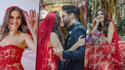 Shibani Dandekar ditches traditional lehenga, Mehendi; set goals for modern-day brides