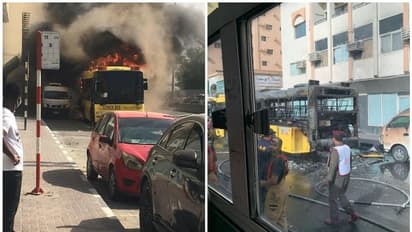 UAE School Bus Fire: യുഎഇയില് സ്കൂള് ബസിന് തീപിടിച്ചു; കുട്ടികളും ജീവനക്കാരും സുരക്ഷിതര്