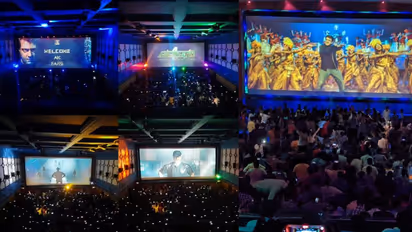 Valimai FDFS : ஆரம்பமானது வலிமை திருவிழா.... அரங்கம் அதிர கொண்டாடி அதகளப்படுத்திய அஜித் ரசிகர்கள்