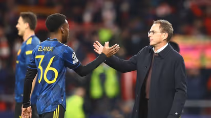 Champions League: What did Rangnick tell Elanga before Man United drew Atletico 1-1?