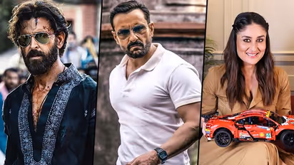 Vikram Vedhas first look: Hrithik Roshan shares Saif Ali Khan’s pic; Kareena Kapoor calls him hotter than ever