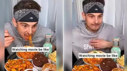 Viral Video : ടിവിയോ ലാപ്‌ടോപോ കണ്ടുകൊണ്ടാണോ ഭക്ഷണം കഴിക്കാറ്?