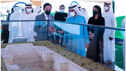 Expo 2020 : എക്സ്പോ 2020 : ശൈഖ് മുഹമ്മദ് ഇന്ത്യന് പവലിയന് സന്ദര്ശിച്ചു