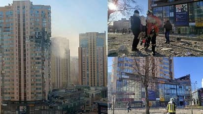 The morning after Russia pounded Ukraine capital Kyiv