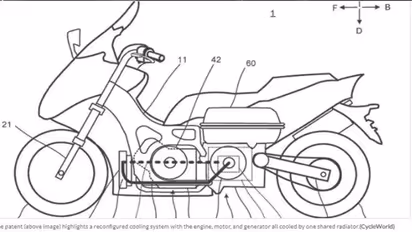 Yamaha TMAX : യമഹ TMAX മാക്സി-സ്‍കൂട്ടർ ഹൈബ്രിഡ് സിസ്റ്റം പേറ്റന്‍റ് ചെയ്യുന്നു