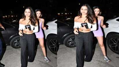 ಡಿನ್ನರ್‌ಗೆ ಜೊತೆಯಾದ ಬಾಲಿವುಡ್‌ನ ಸ್ಟಾರ್‌ಕಿಡ್ಸ್‌ ಅನನ್ಯಾ,ಸುಹಾನಾ, ಶನಯಾ,ಖುಷಿ!