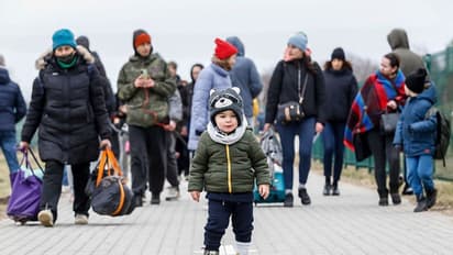 Russian Ukraine war: ഉക്രൈനികള്‍ക്കായി തുറന്ന് യൂറോപ്പിന്‍റെ അതിര്‍ത്തികള്‍