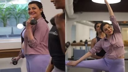 प्रेगनेंसी में भी Kajal Aggarwal जिम में बहा रही पसीना, वीडियो शेयर कर गर्भवती महिलाओं को दी ये बड़ी सलाह