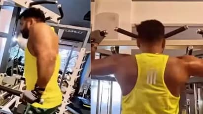 एक्टर ने शेयर किया वर्कआउट  करते हुए का  वीडियो, फैंस ने कहा- ये तो फायर है