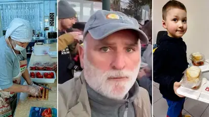 Celebrity chef Jose Andres feeds hungry refugees at Ukraine's borders; wins hearts (WATCH)