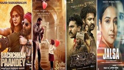 Bachchhan Paandey to Radhe Shyam, RRR, Jalsa; things to watch this March