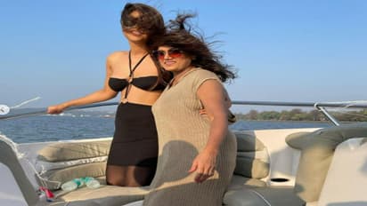 ಸಮುದ್ರದ ಮಧ್ಯದ ಶಾಂಪೇನ್ ಜೊತೆ ತಾಯಿಯ ಬರ್ತ್‌ಡೇ ಸೆಲಬ್ರೆಟ್‌ ಮಾಡಿದ ನಿಯಾ ಶರ್ಮಾI