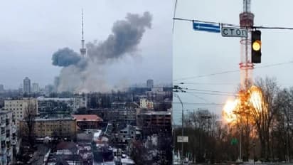 Ukraine-Russia War: உக்ரைனின் கீவை குறிவைத்த ரஷ்யா... மிக உயரமான டிவி கோபுரத்தின் மீது ஏவுகணை தாக்குதல்!!