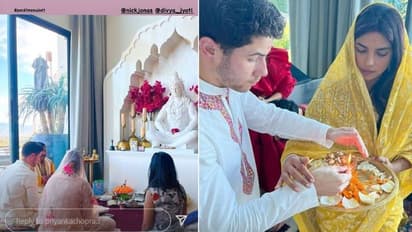Priyanka, Nick Celebrate Shivaratri: లాస్ ఎంజిల్స్ లో ప్రియాంక చోప్రా, నిక్ శివరాత్రి పూజలు...