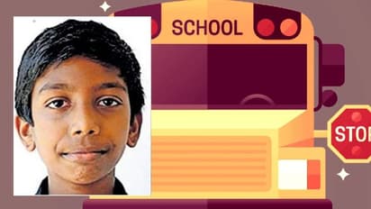 സ്കൂള് ബസിനെ വന് അപകടത്തില് നിന്നും രക്ഷിച്ചു; ഹീറോയായി അഞ്ചാംക്ലാസുകാരന്