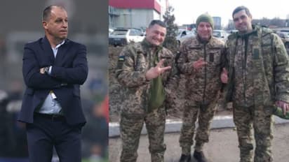 রিয়াল মাদ্রিদকে হারিয়ে দিয়েছিলেন চমক, ইউক্রেনের সেনায় যোগ দিলেন ফুটবল কোচ