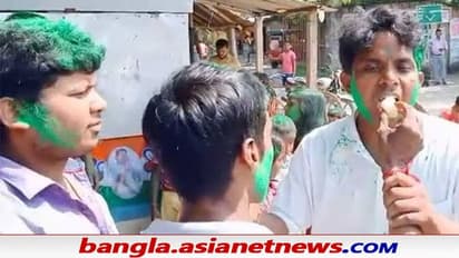 জয় সুনিশ্চিত হতেই জেলা জুড়ে সবুজ রসগোল্লার চাহিদা তুঙ্গে, এক ঘণ্টায় বিক্রি ৫ হাজার মিষ্টি