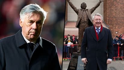 Sir Alex Ferguson vouches for Ancelotti to be Man United's short-term boss?