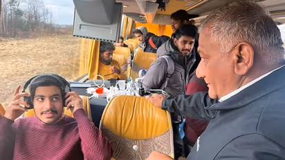 'Impressed by their resilience': General VK Singh meets students awaiting evacuation