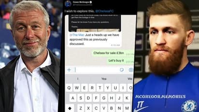 UFC star Conor McGregor shares glimpse of life at Stamford Bridge if he buys Chelsea